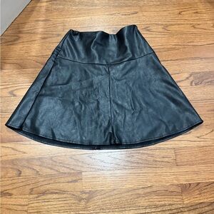 5 for $25! Express Faux Leather Skirt